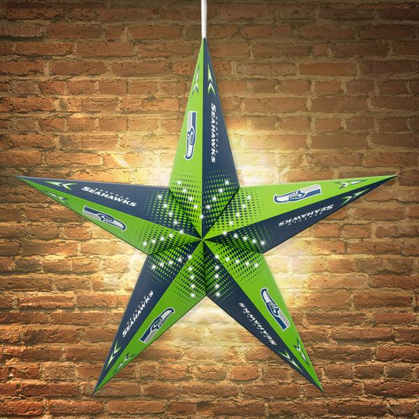 littlearth Seattle Seahawks Star Lantern