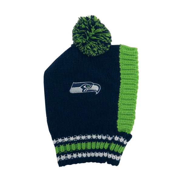 littlearth Seattle Seahawks Team Pet Knit Hat