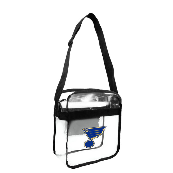 littlearth St. Louis Blues Clear Carryall Crossbody