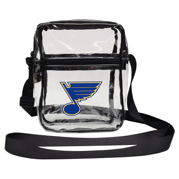 littlearth St. Louis Blues Clear Sideline Purse