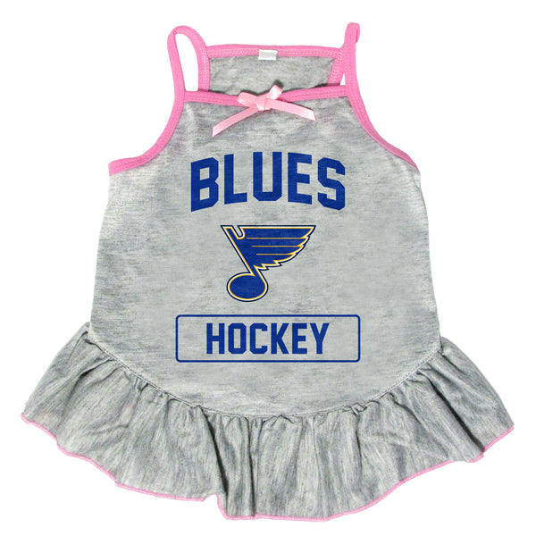 littlearth St. Louis Blues Pet Dress Grey Type