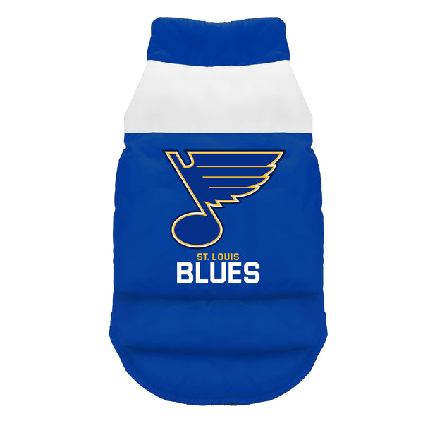 littlearth St. Louis Blues Pet Parka Puff Vest