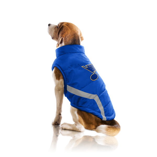 Littlearth St. Louis Blues Pet Puffer Vest