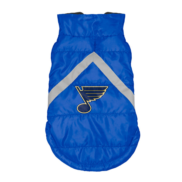 littlearth St. Louis Blues Pet Puffer Vest