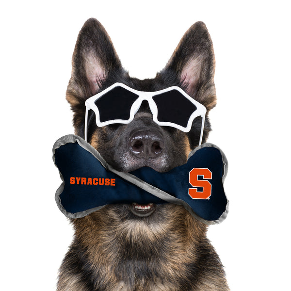 Littlearth Syracuse University Pet Tug Bone