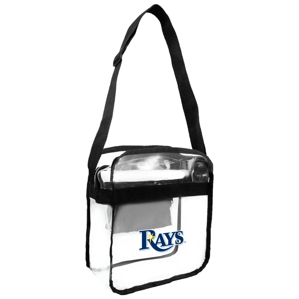 littlearth Tampa Bay Rays Clear Carryall Crossbody
