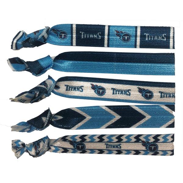 littlearth Tennessee Titans Knotted Hair Tie