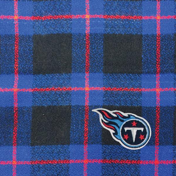 Littlearth Tennessee Titans Plaid Blanket Scarf
