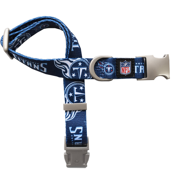 littlearth Tennessee Titans Premium Pet Collar