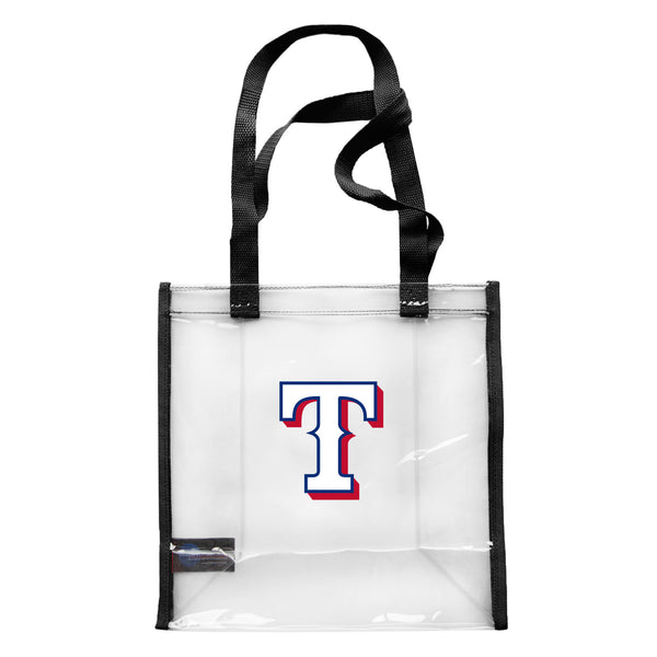 littlearth Texas Rangers Clear Advantage Tote