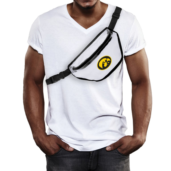 Littlearth University Of Iowa Clear Fanny Pack
