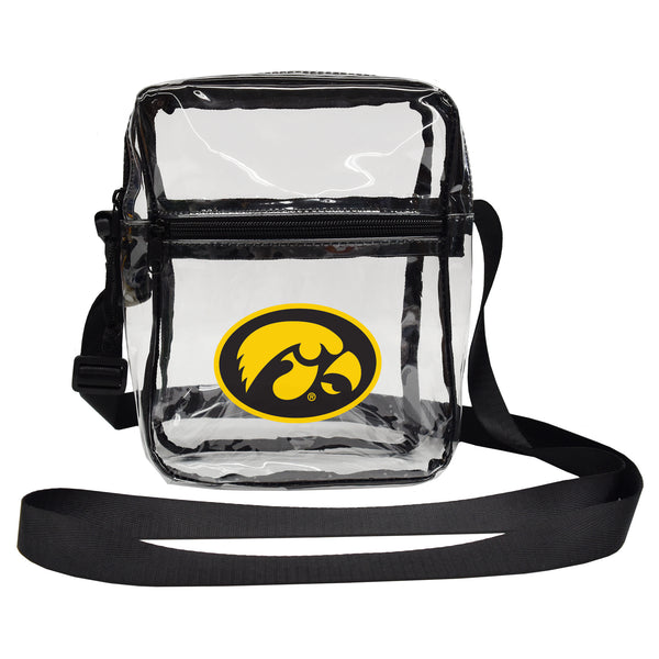 littlearth University of Iowa Clear Sideline Purse
