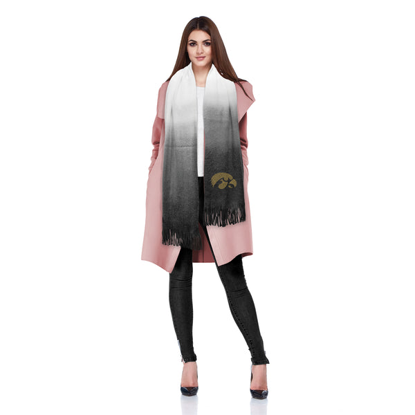 Littlearth University Of Iowa Dip Dye Scarf