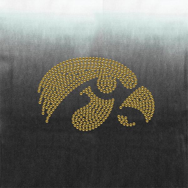 Littlearth University Of Iowa Dip Dye Scarf