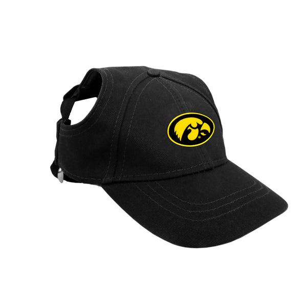 littlearth University of Iowa Pet Baseball Hat