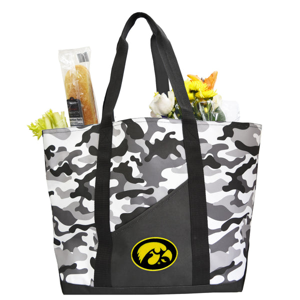Littlearth University Of Iowa Super-Duty Camo Tote