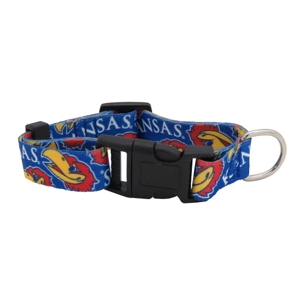 littlearth University of Kansas Pet Team Collar