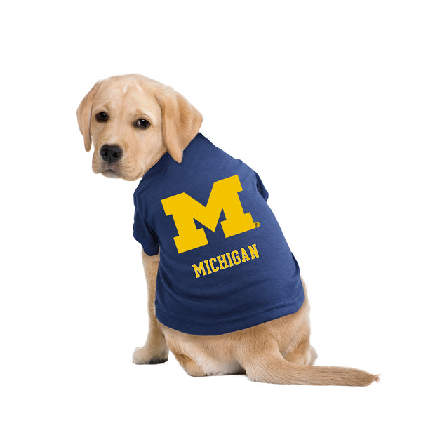 Littlearth University Of Michigan Pet T-Shirt