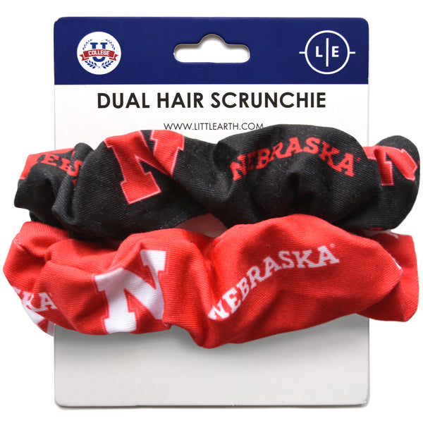 littlearth University of Nebraska Dual Hair Twist
