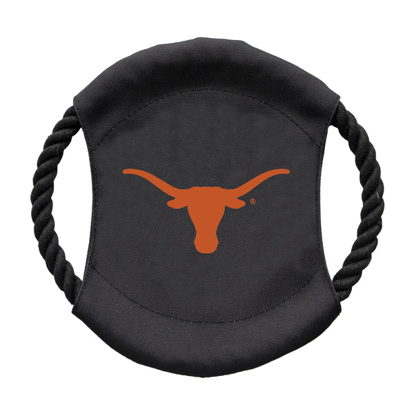 littlearth University of Texas Flying Disc Pet Toy
