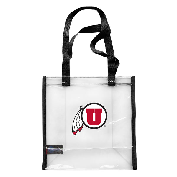 littlearth University of Utah Clear Advantage Tote