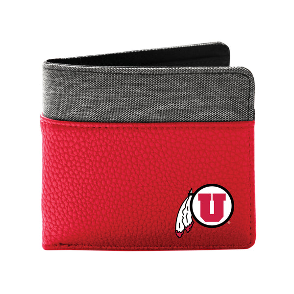 littlearth University of Utah Pebble BiFold Wallet
