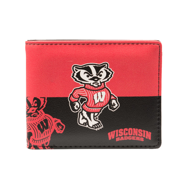 littlearth University of Wisconsin Bi-Fold Wallet