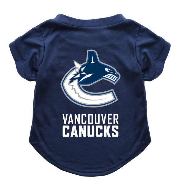 littlearth Vancouver Canucks Pet T-Shirt