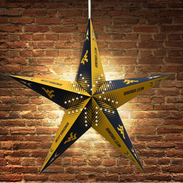 littlearth West Virginia University Star Lantern