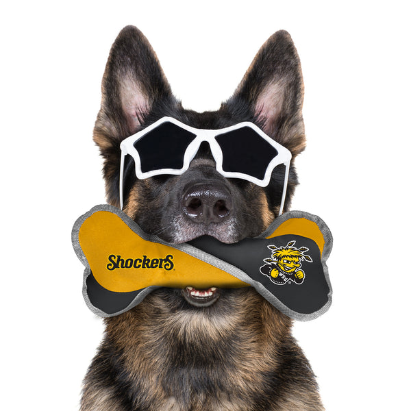 Littlearth Wichita State University Pet Tug Bone