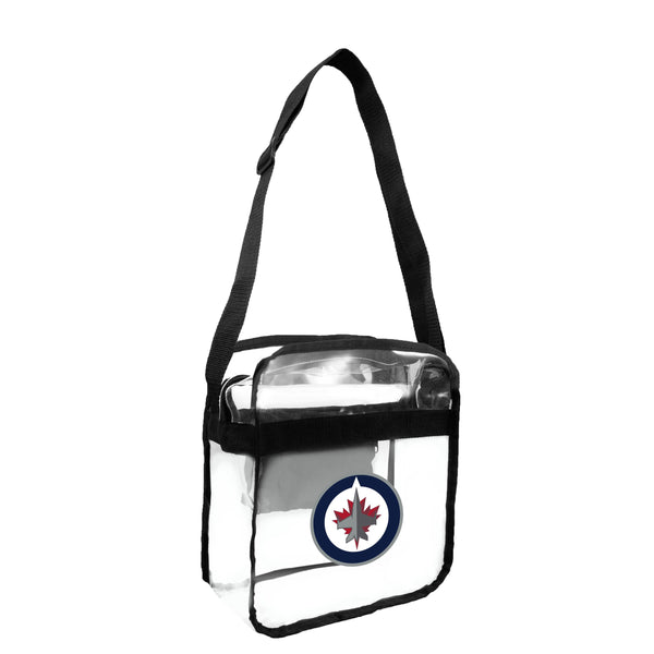 littlearth Winnipeg Jets Clear Carryall Crossbody