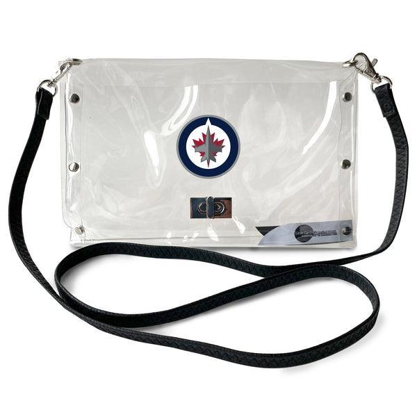 littlearth Winnipeg Jets Clear Envelope Purse