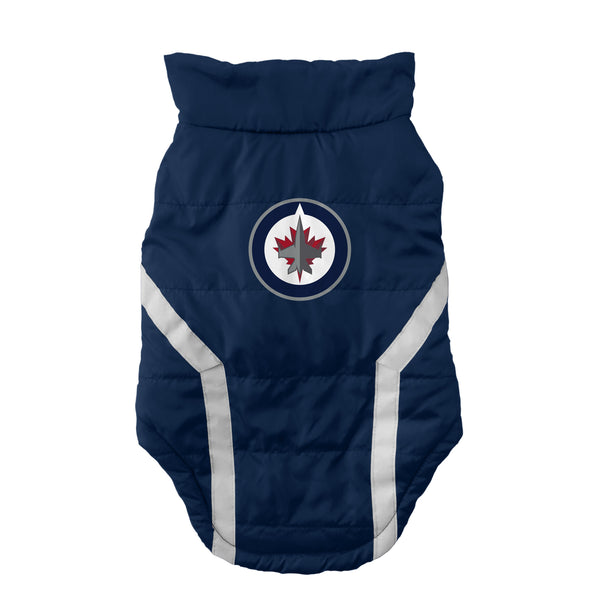 littlearth Winnipeg Jets Pet Puffer Vest