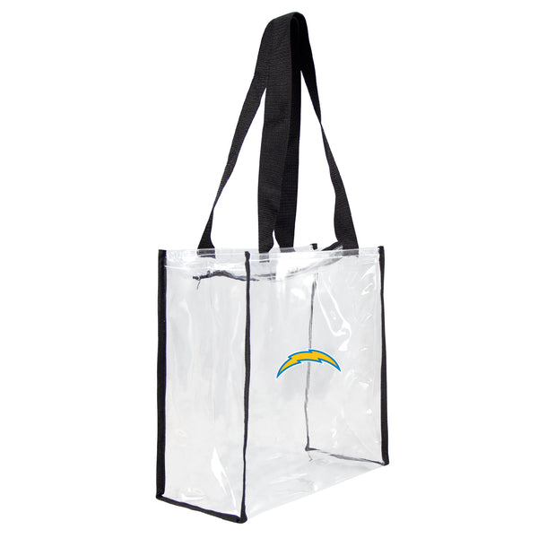 littlearth Los Angeles Chargers Clear Square Stadium Tote