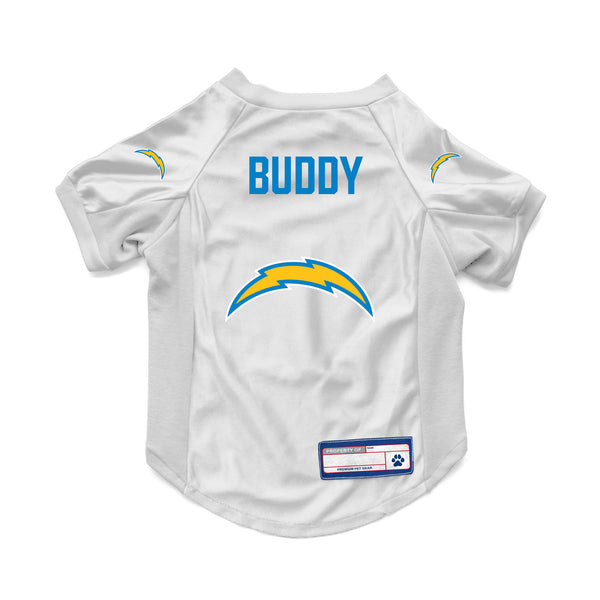 littlearth Los Angeles Chargers Custom Pet Stretch Jersey