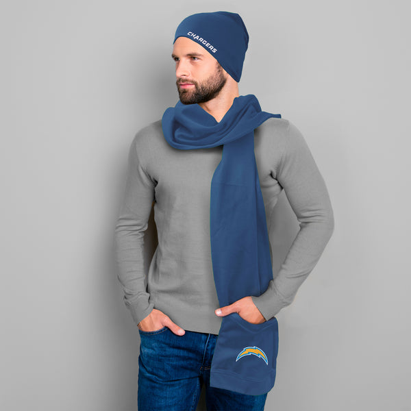 Littlearth Los Angeles Chargers Jimmy Bean 4 In 1 Scarf