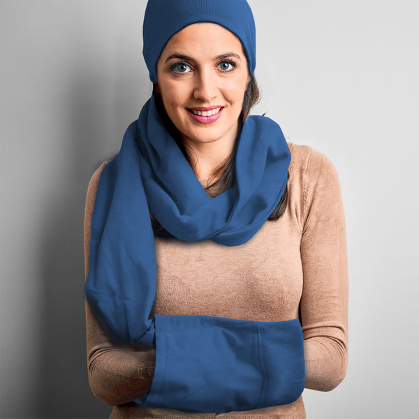 Littlearth Los Angeles Chargers Jimmy Bean 4 In 1 Scarf