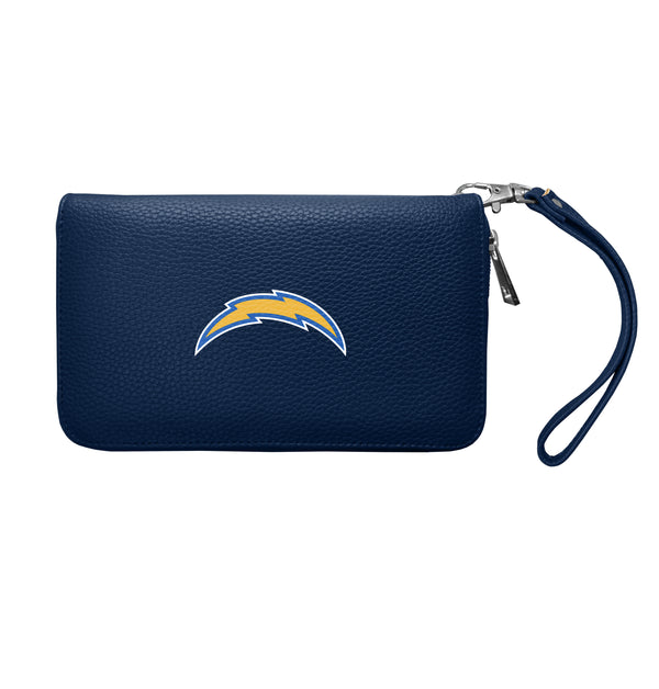Littlearth Los Angeles Chargers Zip Organizer Wallet Pebble