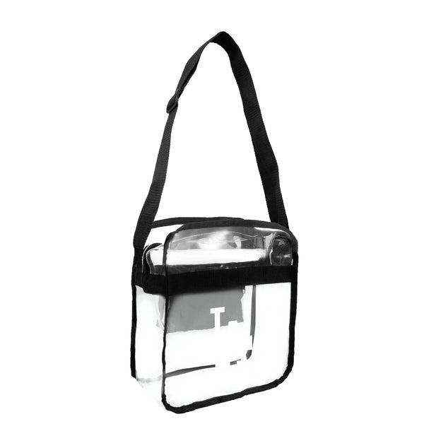 littlearth Los Angeles Dodgers Clear Carryall Crossbody