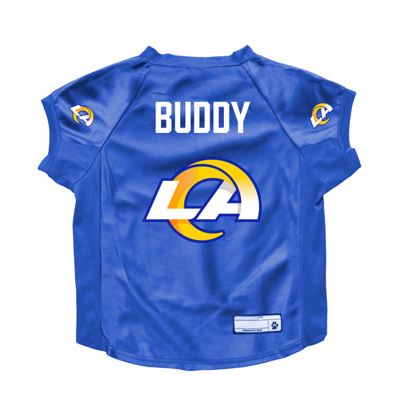 littlearth Los Angeles Rams Big Custom Pet Stretch Jersey