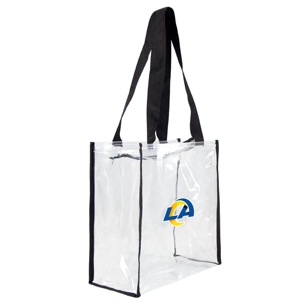 littlearth Los Angeles Rams Clear Square Stadium Tote
