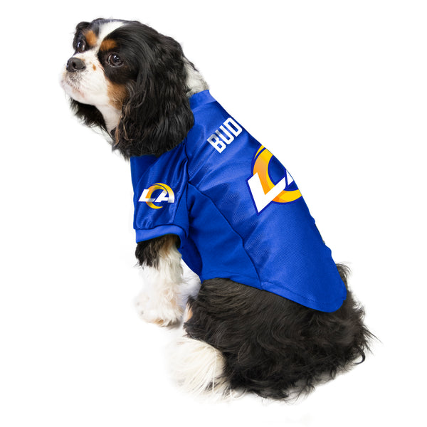 Littlearth Los Angeles Rams Custom Pet Stretch Jersey