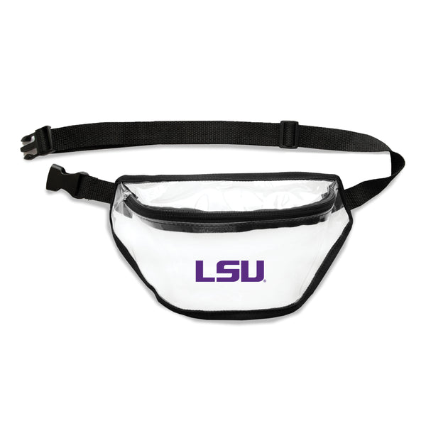 littlearth Louisiana State University Clear Fanny Pack