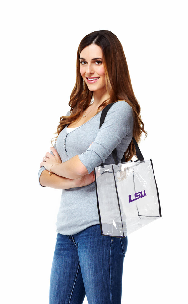 Littlearth Louisiana State University Clear Square Stadium Tote