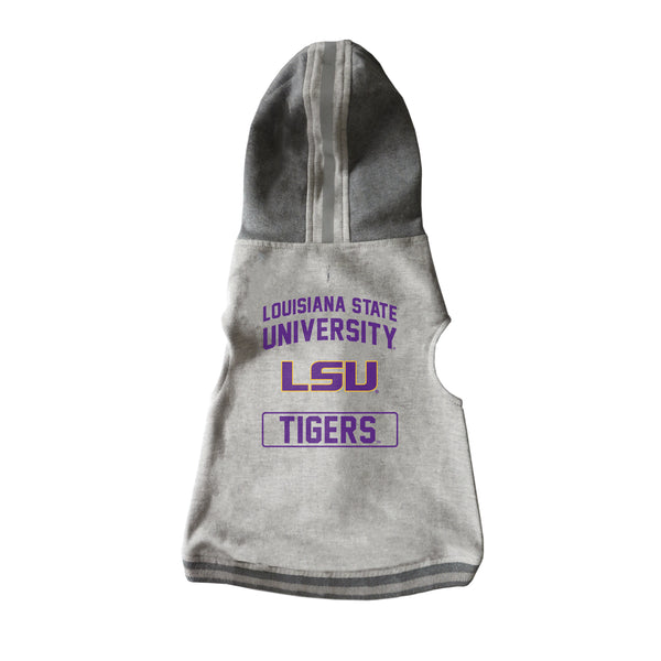 littlearth Louisiana State University Pet Hooded Crewneck