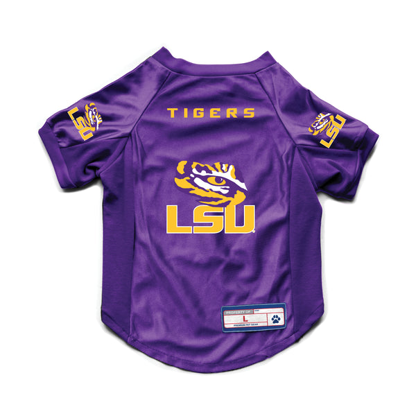 littlearth Louisiana State University Pet Stretch Jersey
