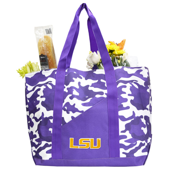 Littlearth Louisiana State University Super-Duty Camo Tote