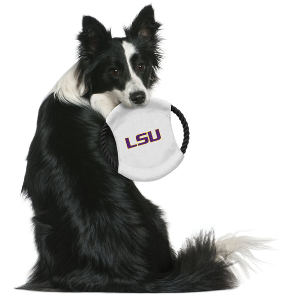 Littlearth Louisiana State University Team Flying Disc Pet Toy