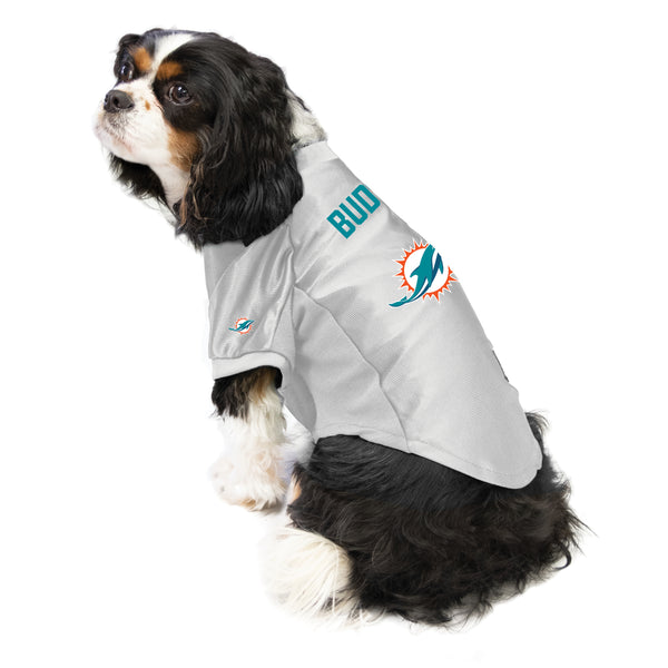 Littlearth Miami Dolphins Custom Pet Stretch Jersey