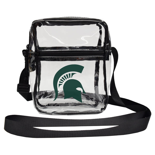 littlearth Michigan State University Clear Sideline Purse